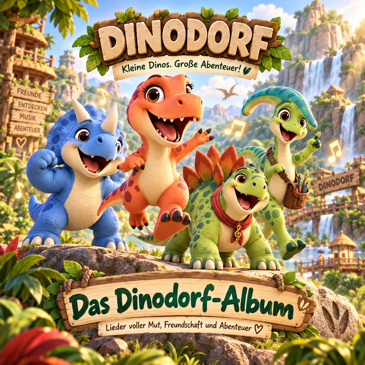 Dinodorf – Das Dinodorf-Album mit Gaga, Arnie, Albert und Pavo